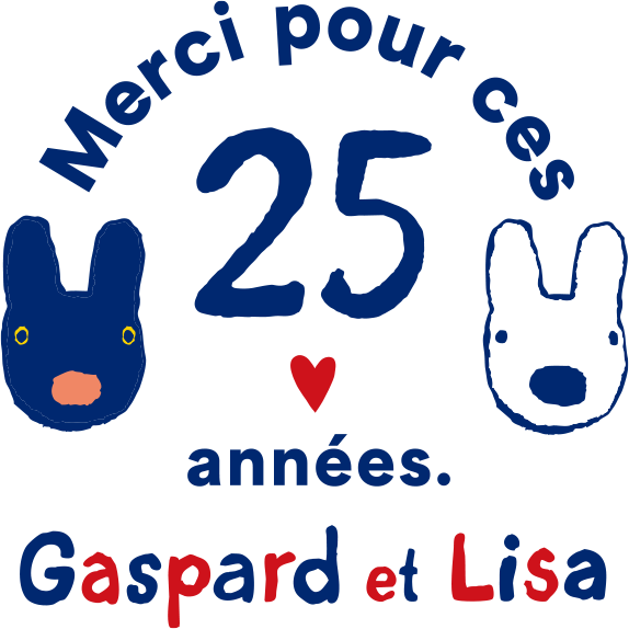 Merci pour ces 25 années. Gaspard at Lisa